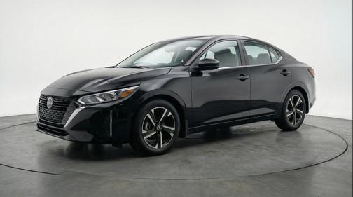 Super Black 2025 Nissan Sentra SV
