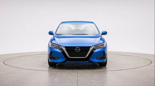 Electric Blue Metallic 2025 Nissan Sentra SV