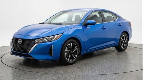 Electric Blue Metallic 2025 Nissan Sentra SV
