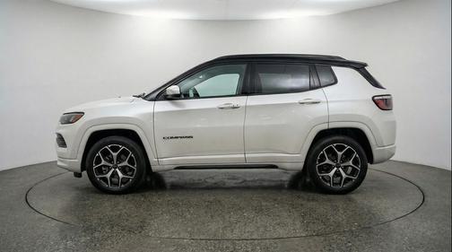 Bright White Clearcoat 2025 Jeep Compass Limited
