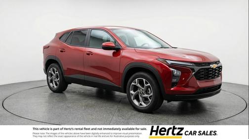 Crimson Metallic 2025 Chevrolet Trax LT