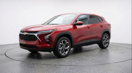 Crimson Metallic 2025 Chevrolet Trax LT