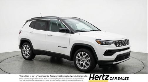 Bright White Clearcoat 2025 Jeep Compass Limited