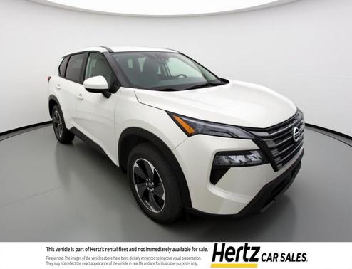 Everest White Pearl Tricoat 2025 Nissan Rogue SV