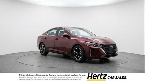 Rosewood Metallic 2025 Nissan Sentra SV