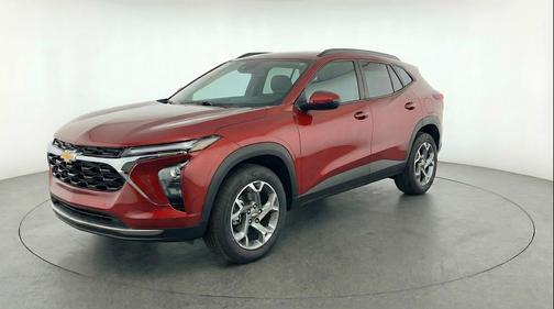 Crimson Metallic 2025 Chevrolet Trax LT