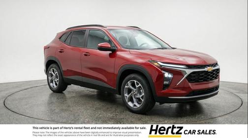 Crimson Metallic 2025 Chevrolet Trax LT