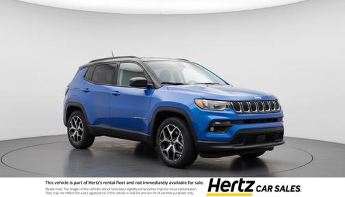 Hydro Blue Pearlcoat 2025 Jeep Compass Limited