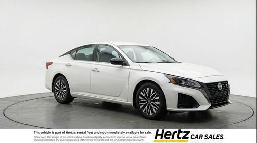 Glacier White 2025 Nissan Altima SV FWD