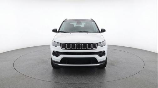Bright White Clearcoat 2025 Jeep Compass Limited