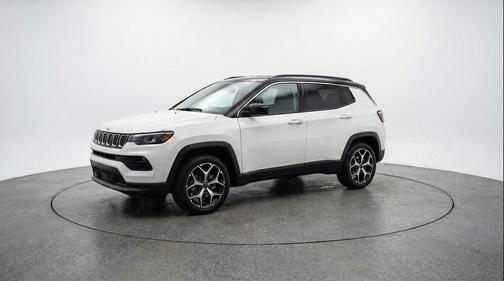 Bright White Clearcoat 2025 Jeep Compass Limited