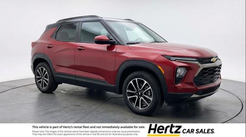 Crimson Metallic 2025 Chevrolet Trailblazer LT