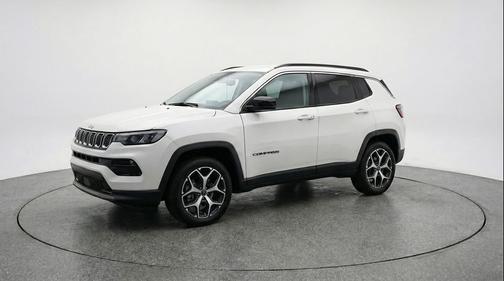 Bright White Clearcoat 2025 Jeep Compass Limited