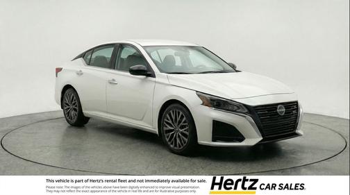 Glacier White 2025 Nissan Altima SV FWD