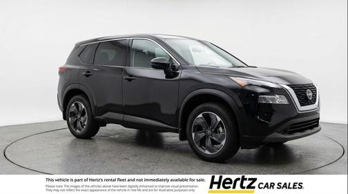 Super Black 2025 Nissan Rogue SV