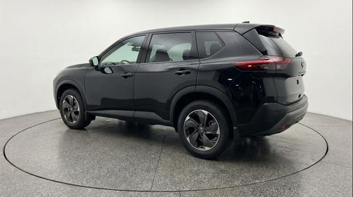 Super Black 2025 Nissan Rogue SV