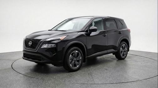 Super Black 2025 Nissan Rogue SV