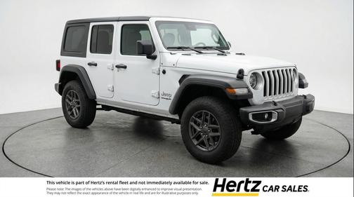 Bright White Clearcoat 2025 Jeep Wrangler Sport S