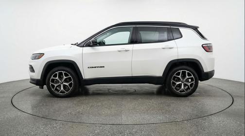 Bright White Clearcoat 2025 Jeep Compass Limited