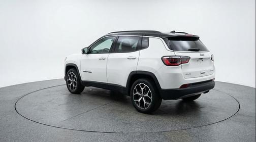 Bright White Clearcoat 2025 Jeep Compass Limited