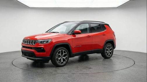 Red Hot Pearlcoat 2025 Jeep Compass Limited