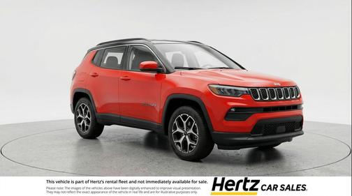 Red Hot Pearlcoat 2025 Jeep Compass Limited