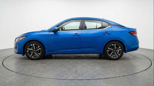 Electric Blue Metallic 2025 Nissan Sentra SV
