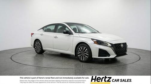 Glacier White 2025 Nissan Altima SV FWD