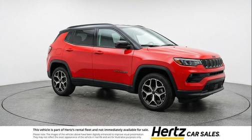 Red Hot Pearlcoat 2025 Jeep Compass Limited