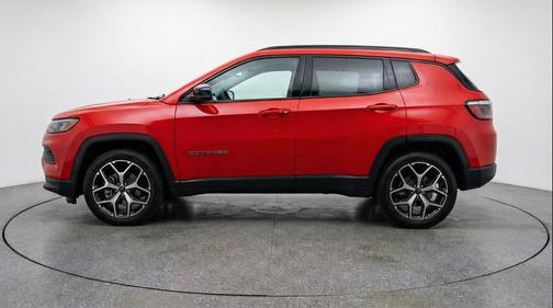 Red Hot Pearlcoat 2025 Jeep Compass Limited