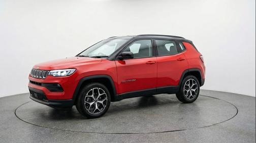 Red Hot Pearlcoat 2025 Jeep Compass Limited
