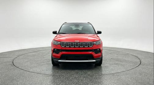 Red Hot Pearlcoat 2025 Jeep Compass Limited