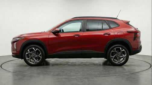 Crimson Metallic 2025 Chevrolet Trax LT
