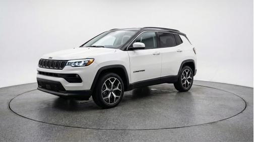 Bright White Clearcoat 2025 Jeep Compass Limited