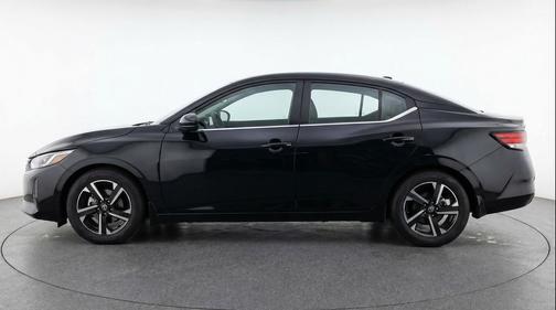 Super Black 2025 Nissan Sentra SV