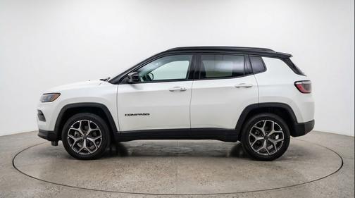 Bright White Clearcoat 2025 Jeep Compass Limited