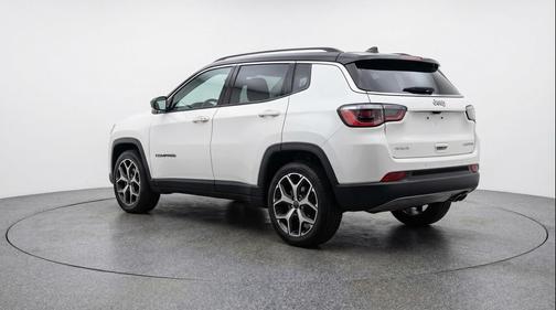 Bright White Clearcoat 2025 Jeep Compass Limited