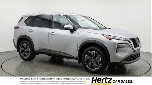 Brilliant Silver Metallic 2025 Nissan Rogue SV