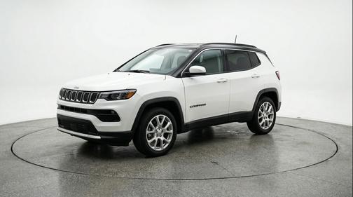 White 2025 Jeep Compass Limited