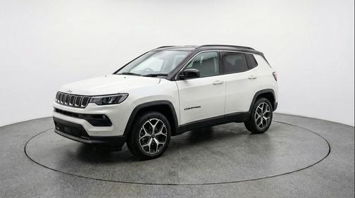 Bright White Clearcoat 2025 Jeep Compass Limited