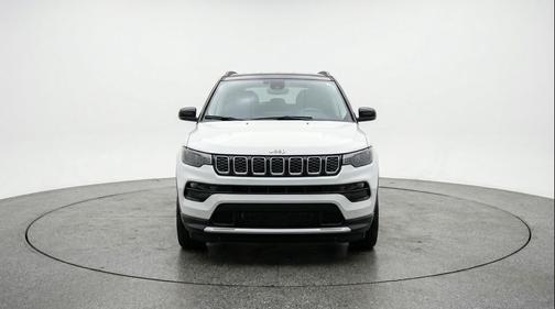 Bright White Clearcoat 2025 Jeep Compass Limited