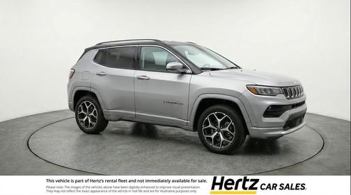 Silver Zynith Metallic Clearcoat 2025 Jeep Compass Limited