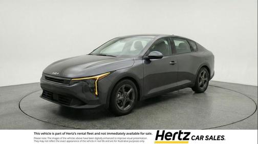 Interstellar Gray 2025 Kia K4 LXS