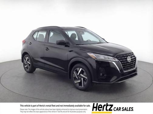 Super Black 2025 Nissan Kicks SV
