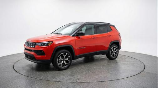 Red Hot Pearlcoat 2025 Jeep Compass Limited