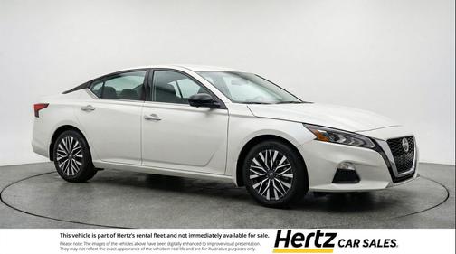Glacier White 2025 Nissan Altima SV FWD