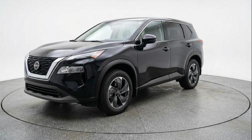 Super Black 2025 Nissan Rogue SV