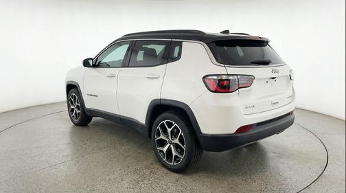 Bright White Clearcoat 2025 Jeep Compass Limited