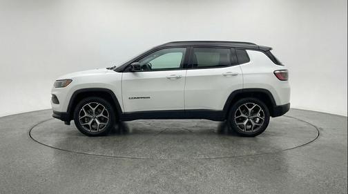 Bright White Clearcoat 2025 Jeep Compass Limited