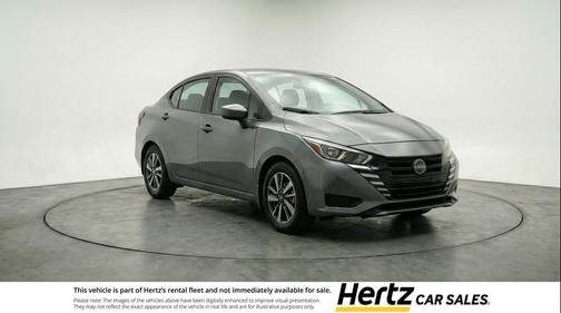 Gun Metallic 2025 Nissan Versa 1.6 SV